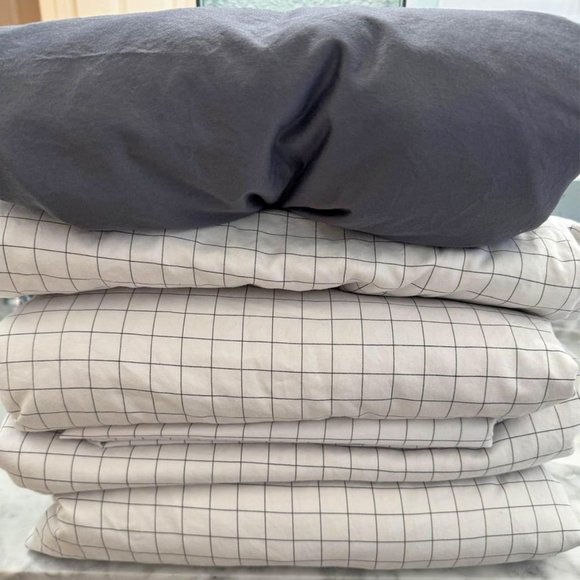 Brooklinen Bedding Brooklinen King Luxe Sateen Sheets And Duvet Cover Poshmark